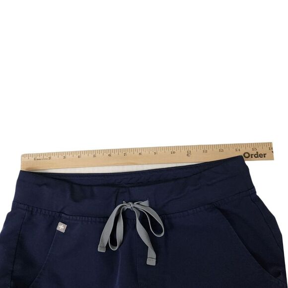 Figs Zamora Joggers‎ Scrub Pants Womens Small Petite SP Blue Uniform Nurse - Picture 10 of 10